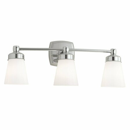 NORWELL Soft Square Indoor Wall Sconce - Chrome 8933-CH-SO